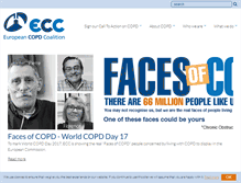 Tablet Screenshot of copdcoalition.eu